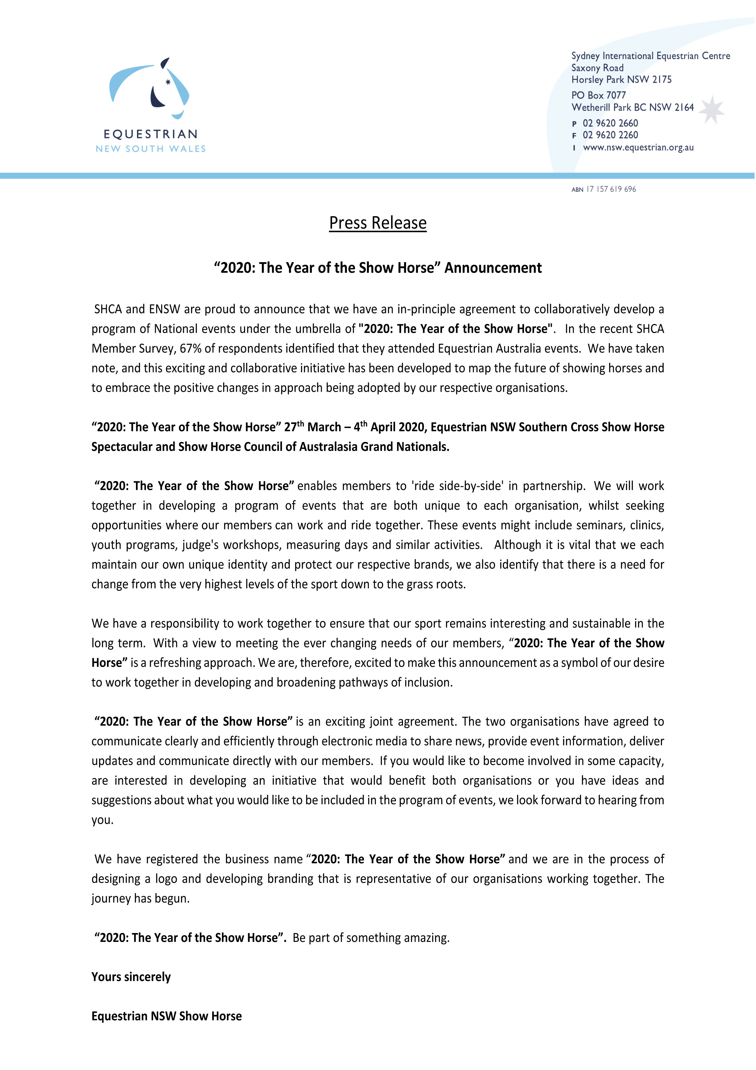 Press Release